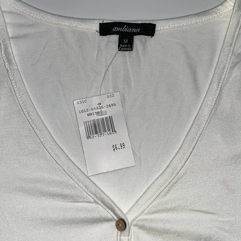 Ambiance V-Neck Short Sleeve Shirt Bundle | Light Weight & Stretchy | 2 for 1 - Picture 10 of 11